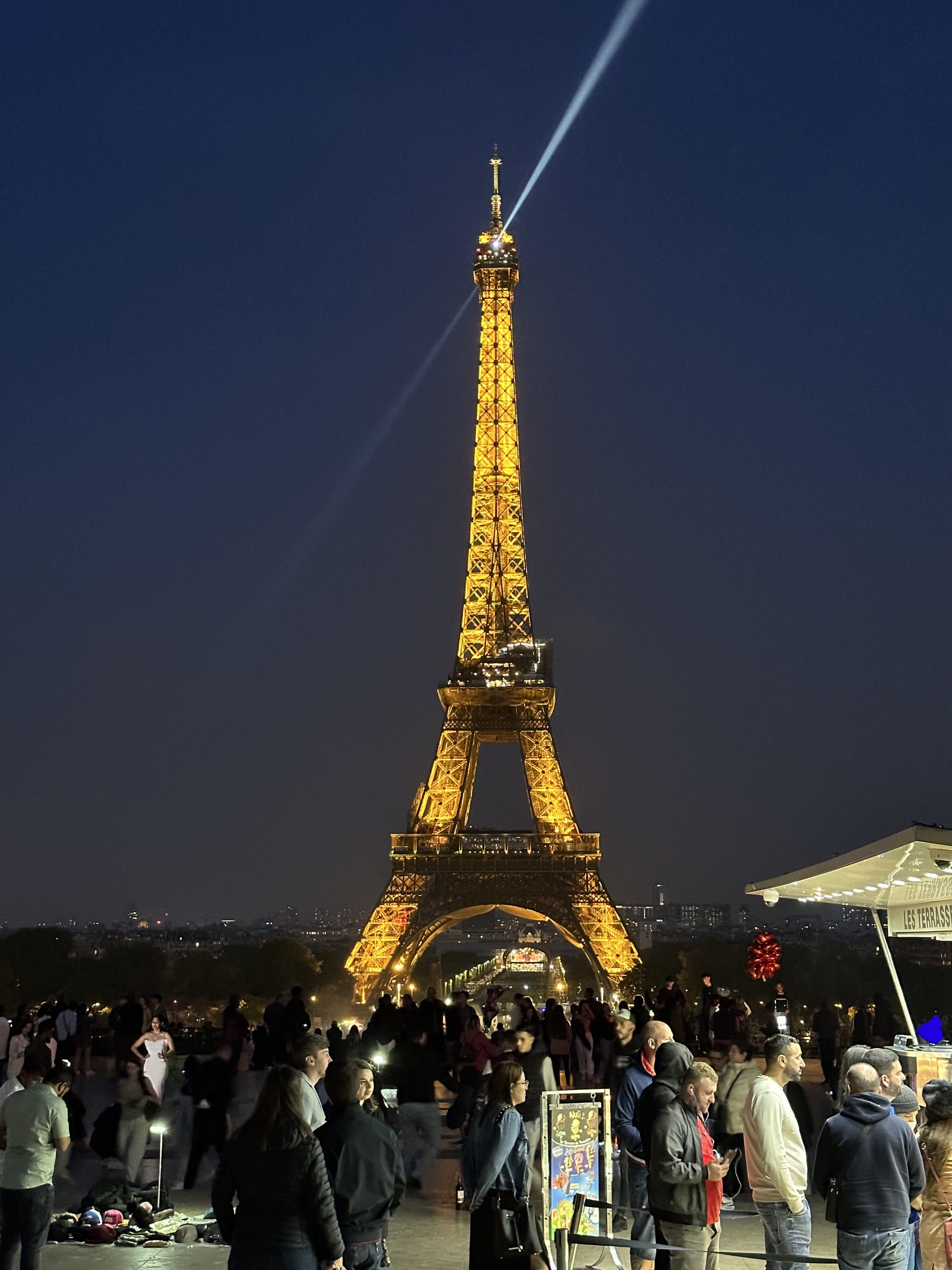 Eiffelturm bei nacht