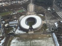 Olympiastadion im Winter